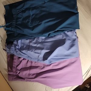 3 pair of Carhart scrub pants